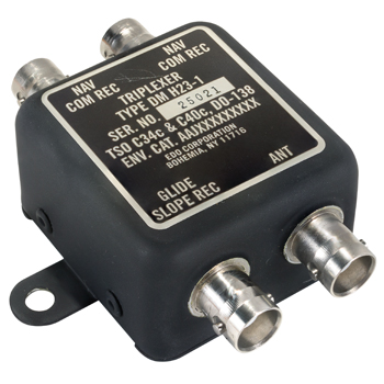 TRIPLEXER/Dual VOR, single GS, BNC connector